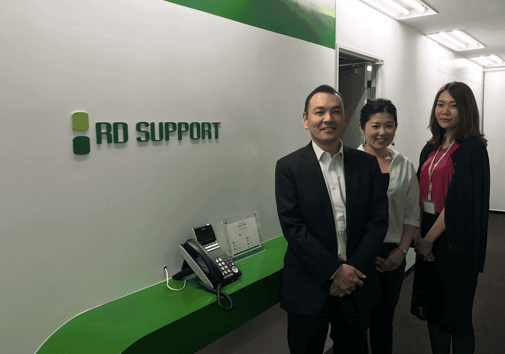株式会社RDサポート様 インタビューの様子